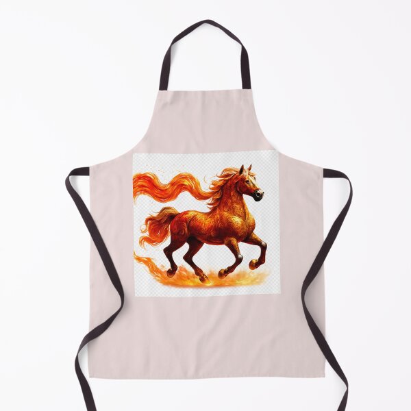 Item preview, Fire Horse of Luck and Protection 2026 designed and sold by Zofia Sosnecka.