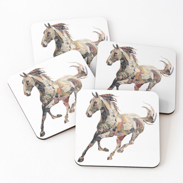 Item preview, Collage horse designed and sold by MendaciousMina.