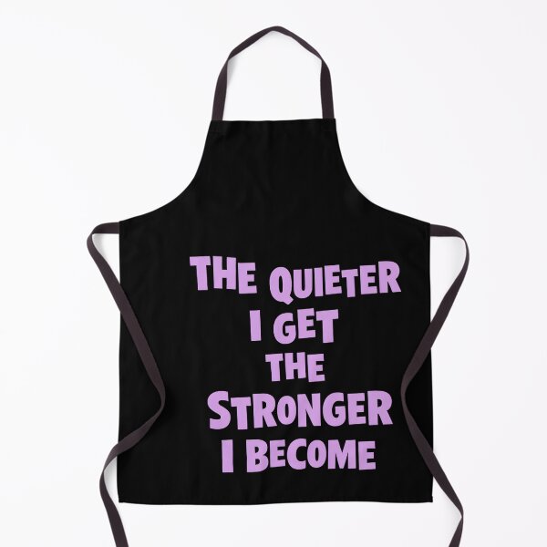 Item preview, The Quieter I Get The Stronger I Become Motivational Quote designed and sold by artcultreone.