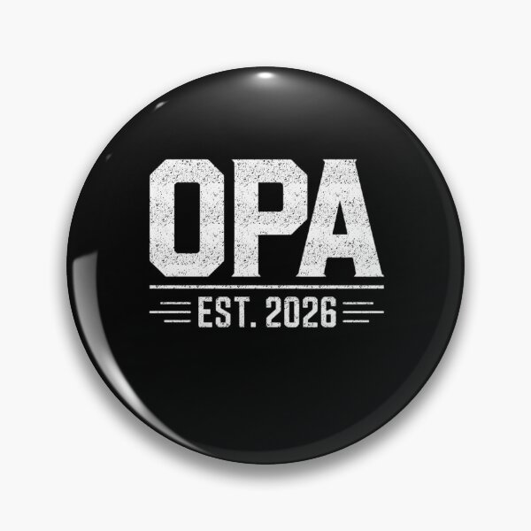 Item preview, Opa Est 2026 Proud Grandpa Legacy designed and sold by FreshVibe Prints.