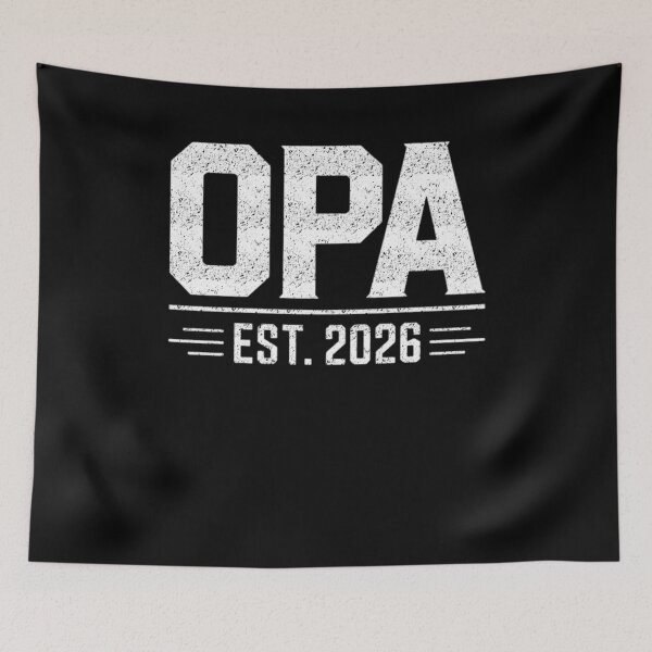 Item preview, Opa Est 2026 Proud Grandpa Legacy designed and sold by FreshVibe Prints.