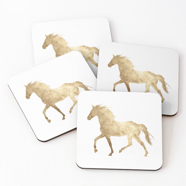 Item preview, Gold horse designed and sold by MendaciousMina.