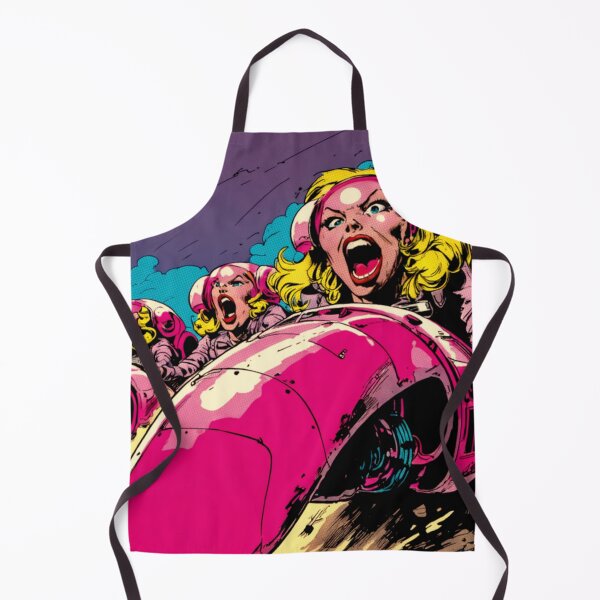 Item preview, ASTRO PEGGY > 1960s Parody Comic-book Fun Illustration designed and sold by NickWhittleArt.
