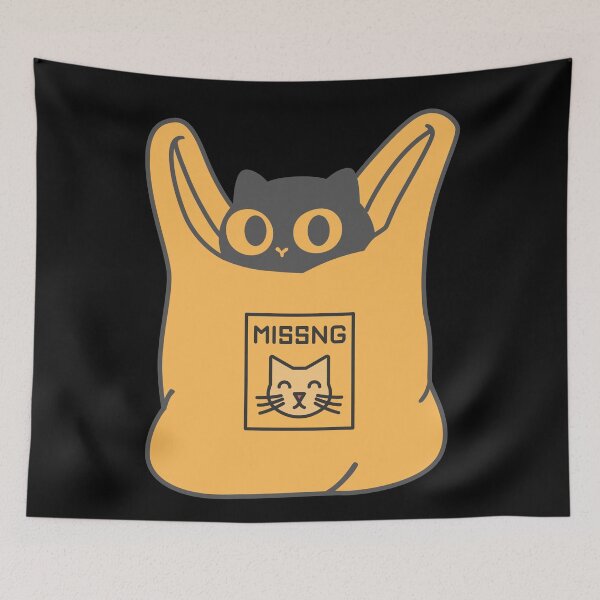 Item preview, Cat missing and my heart is restless designed and sold by THEVONZA.
