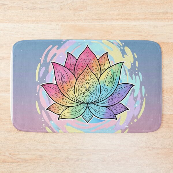 Item preview, Colorful Lotus designed and sold by mezzilicious.