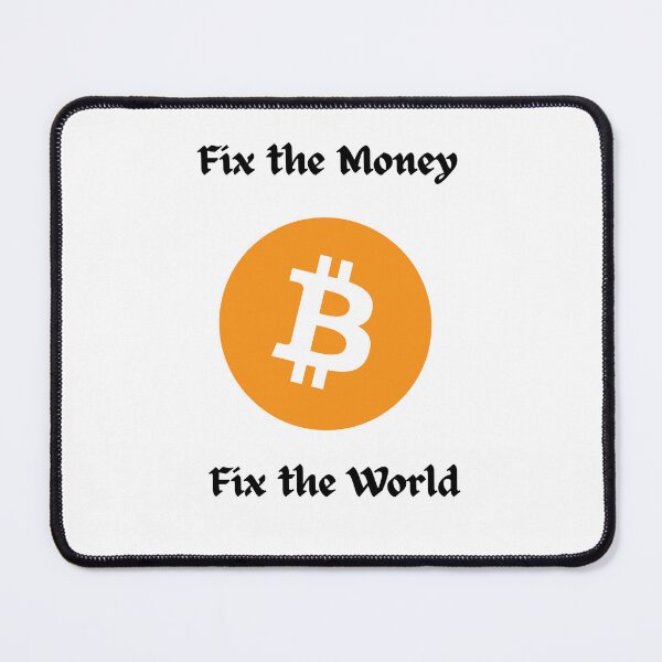 Item preview, Bitcoin Digital Gold - Fix the Money Fix the World designed and sold by ButtonandThread.