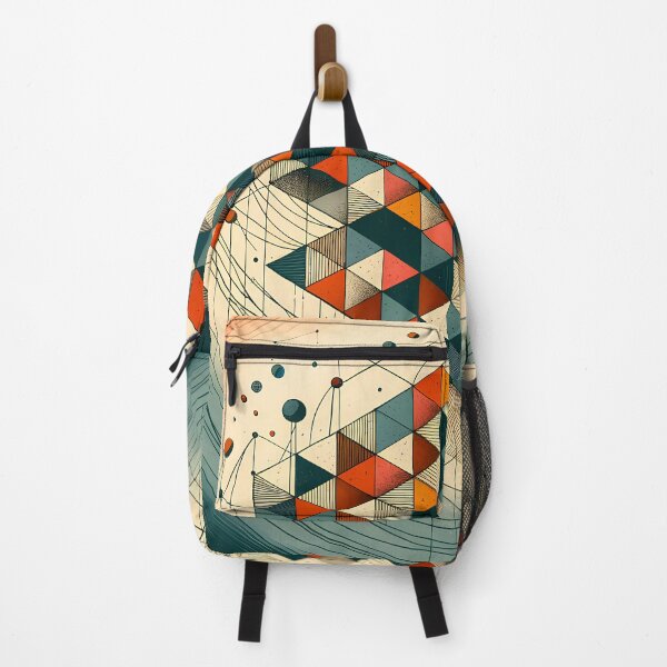 Item preview, Geometric Abstract Art in Earthy Tones designed and sold by InkSmithery.