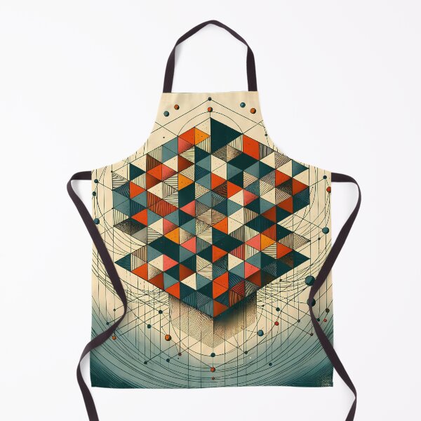 Item preview, Geometric Abstract Art in Earthy Tones designed and sold by InkSmithery.
