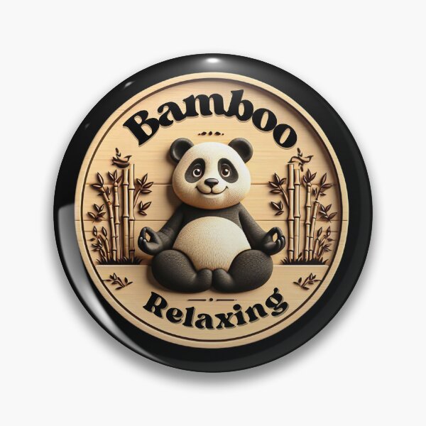 Item preview, Bamboo Relaxing Panda – Cute Zen Panda Art for Relaxation, Mindfulness & Calm Vibes designed and sold by JoseFrancese.