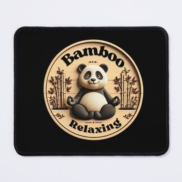 Item preview, Bamboo Relaxing Panda – Cute Zen Panda Art for Relaxation, Mindfulness & Calm Vibes designed and sold by JoseFrancese.