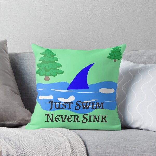 Item preview, Just Swim Never Sink designed and sold by AWADHESH  CHAURASIA.