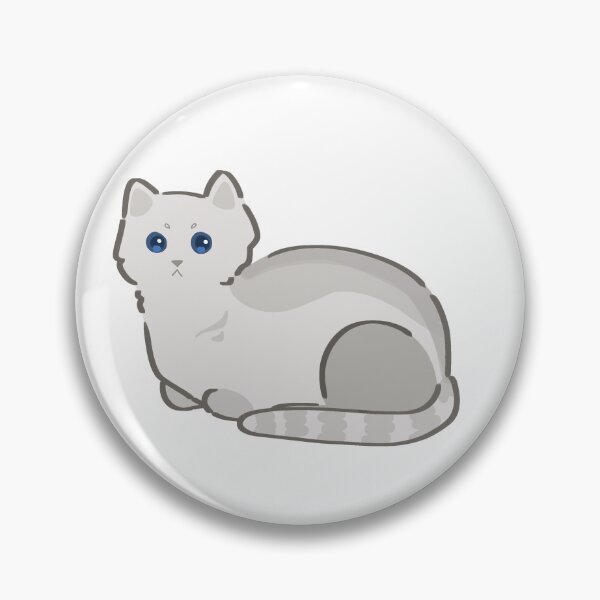 Item preview, Grey striped blue-eyed cat designed and sold by Silk-Designs.