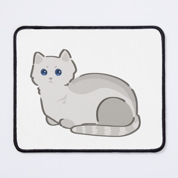 Item preview, Grey striped blue-eyed cat designed and sold by Silk-Designs.