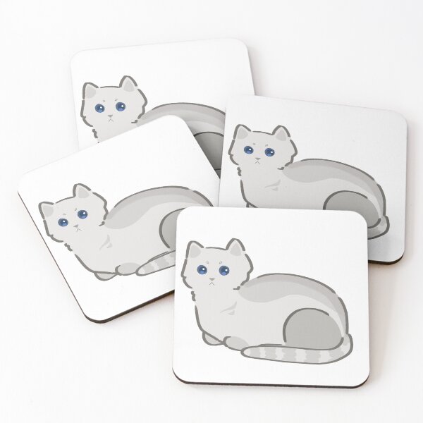 Item preview, Grey striped blue-eyed cat designed and sold by Silk-Designs.