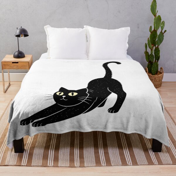 Item preview, Midnight Stretch Cat designed and sold by aaljone007.