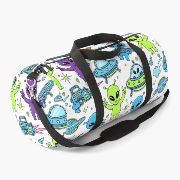 Item preview, Cosmic Chaos Crew – Bold Alien Pattern with UFOs, Blasters, and Attitude designed and sold by unthinkabletees.