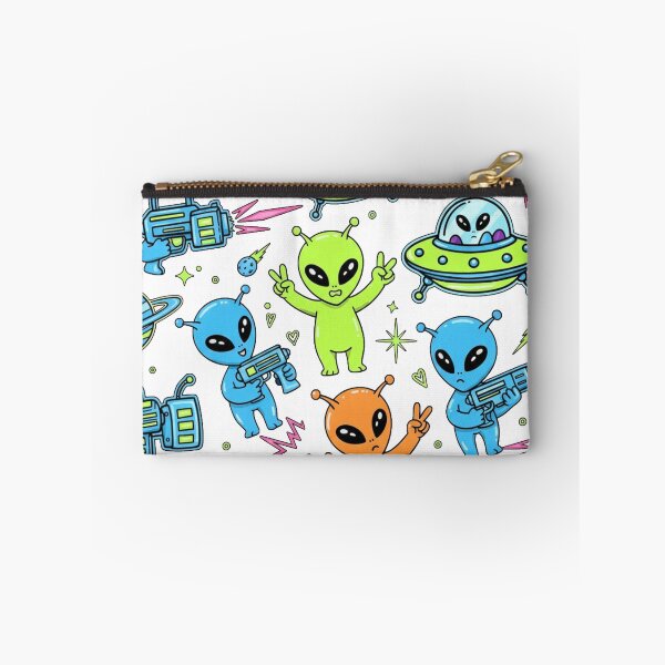 Item preview, Cosmic Chaos Crew – Bold Alien Pattern with UFOs, Blasters, and Attitude designed and sold by unthinkabletees.