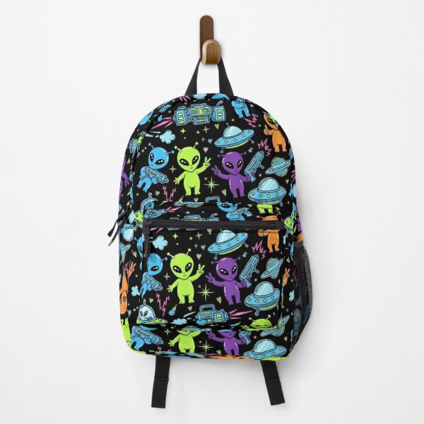Item preview, Cosmic Chaos Crew – Bold Alien Pattern with UFOs, Blasters, and Attitude designed and sold by unthinkabletees.