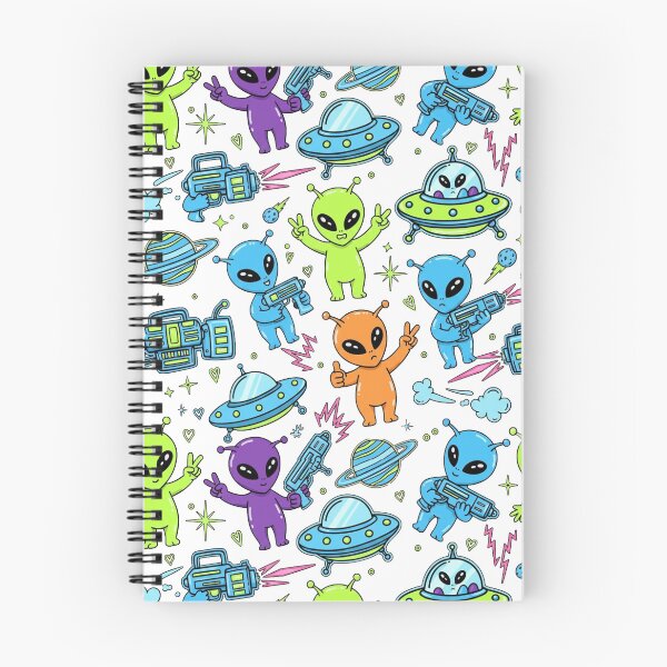 Item preview, Cosmic Chaos Crew – Bold Alien Pattern with UFOs, Blasters, and Attitude designed and sold by unthinkabletees.