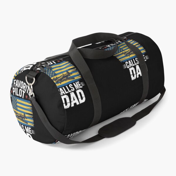 Item preview,  My Favorite Pilot Calls Me Dad – Patriotic American Flag Airplane Dad designed and sold by w66aboo.