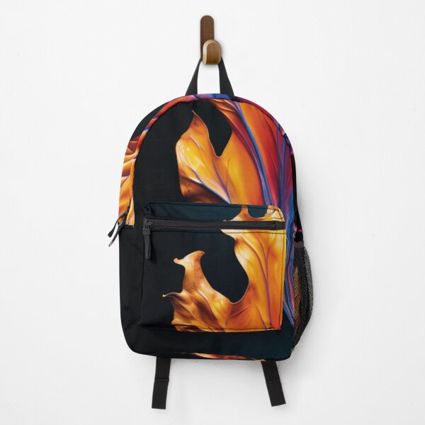 Item preview, Abstract Flame Leaf Art – Color Flow Modern Design | Aesthetic Wall Art Inspired by Flower Power & Abstract Energy designed and sold by zevorgue.
