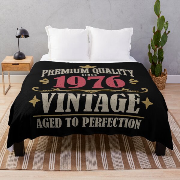 Item preview, 50th Birthday Vintage 1976 Premium Quality 50 Years Old designed and sold by eclecTEEq.