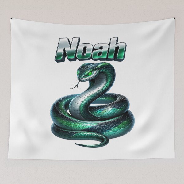 Item preview, Noah Year of the Snake Eastern Zodiac Snake Power Strength Design designed and sold by AlexLineArt.