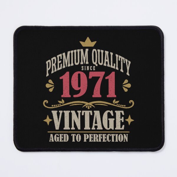 Item preview, 55th Birthday Vintage 1971 Premium Quality 55 Years Old designed and sold by eclecTEEq.