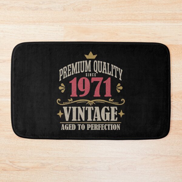 Item preview, 55th Birthday Vintage 1971 Premium Quality 55 Years Old designed and sold by eclecTEEq.