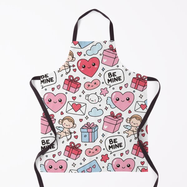 Item preview, Cute Valentine’s Day Pattern with Hearts & “Be Mine” Text designed and sold by unthinkabletees.