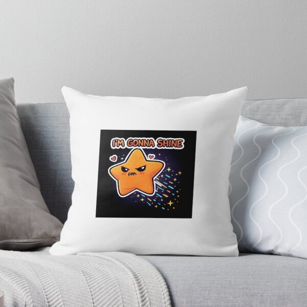 Item preview, I’m Gonna Shine – Angry Cute Star with Chaotic Hope Energy designed and sold by The Autistic Entrepreneur.