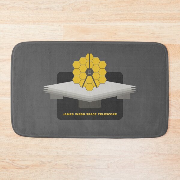 Item preview, James Webb Space Telescope JWST NASA Astronomy Gold Mirror Art designed and sold by KiwiRider.