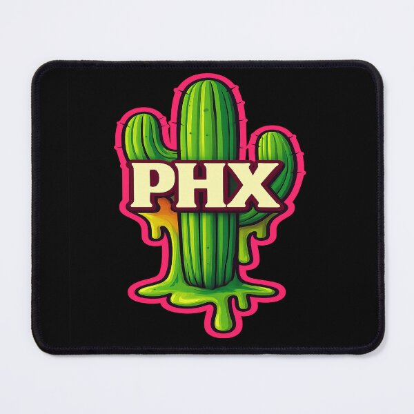 Item preview, PHX Saguaro Cactus Drip Sticker – Neon Phoenix Arizona Desert Graphic designed and sold by POD DYNASTY | Original Print On Demand T-Shirt Graphics.