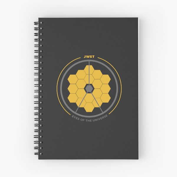 Item preview, JWST Eyes of the Universe James Webb Telescope Minimalist Emblem designed and sold by KiwiRider.