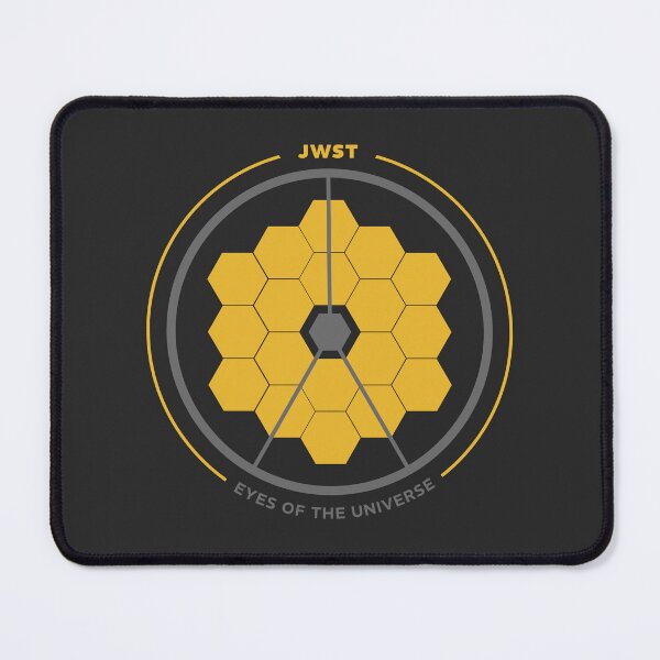 Item preview, JWST Eyes of the Universe James Webb Telescope Minimalist Emblem designed and sold by KiwiRider.