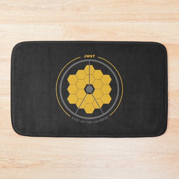 Item preview, JWST Eyes of the Universe James Webb Telescope Minimalist Emblem designed and sold by KiwiRider.