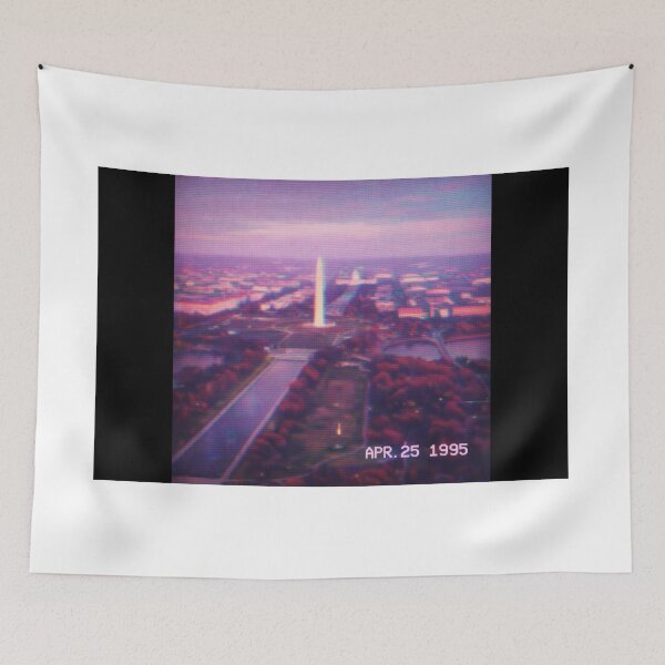 Item preview, Washington DC Aerial Shot – 1990s  VHS Analog Monument designed and sold by LScreations9093.