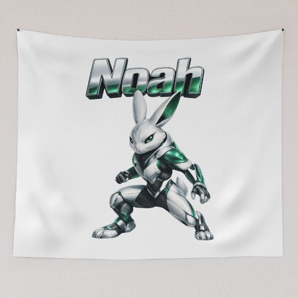 Item preview, Noah Year of the Rabbit Eastern Zodiac Rabbit Power Strength Design designed and sold by AlexLineArt.