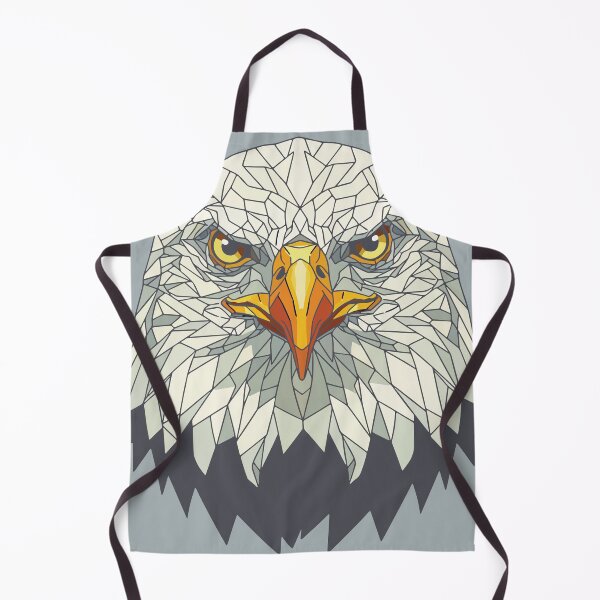 Item preview, bald eagle bust mosaic designed and sold by designmari.