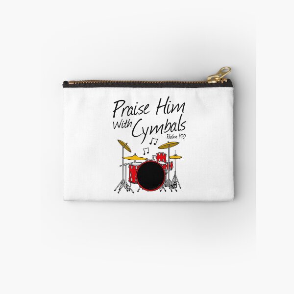 Item preview, Praise Him With Cymbals, Christian Drummer Church Musician designed and sold by doodlerob.