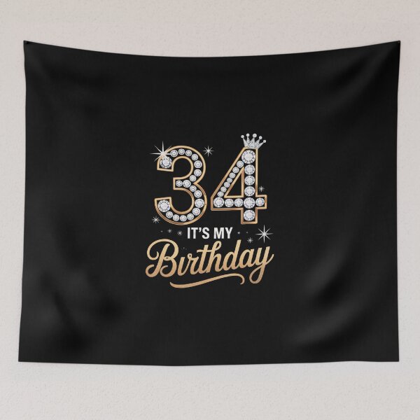 Item preview, 34th Birthday Celebration designed and sold by jkrphoto.