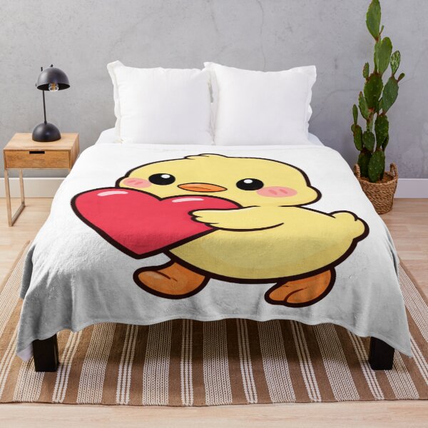 Item preview, Cute Chick Holding Heart Illustration designed and sold by Vendeloc.