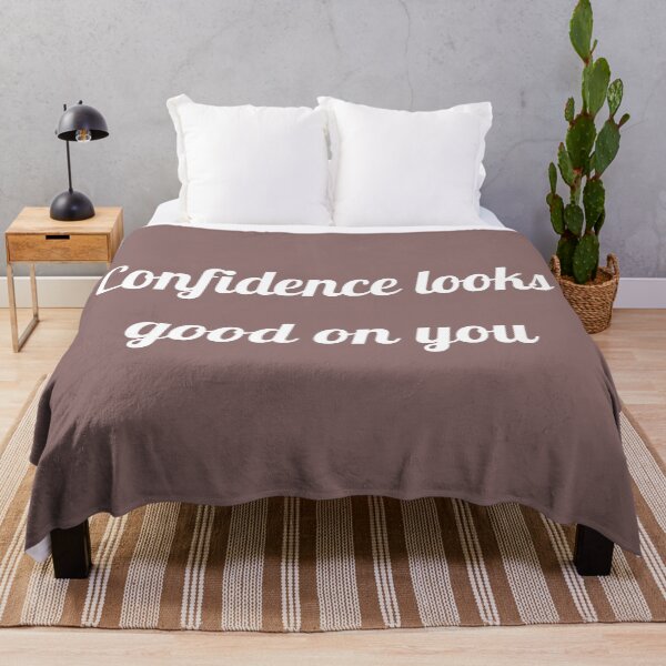 Item preview, Confidence looks good on you | Confidence suits you | The power of self-confidence designed and sold by dfly-creations.