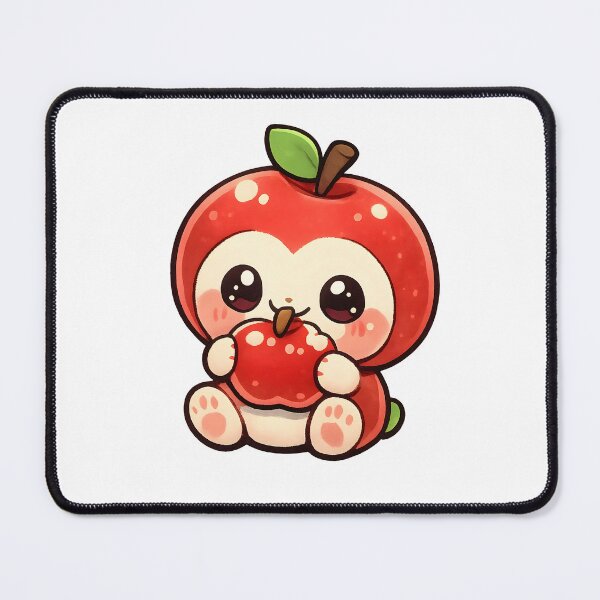 Item preview, Kawaii Baby Apple – Cute Fruit Creature Logo designed and sold by Dax Studio.