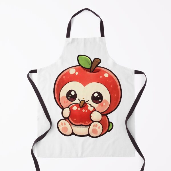Item preview, Kawaii Baby Apple – Cute Fruit Creature Logo designed and sold by Dax Studio.