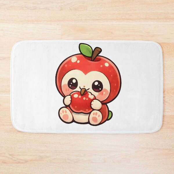Item preview, Kawaii Baby Apple – Cute Fruit Creature Logo designed and sold by Dax Studio.