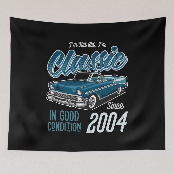Item preview, I'm Not Old I'm Classic Car Vintage Born In 2004 designed and sold by JRRTs.