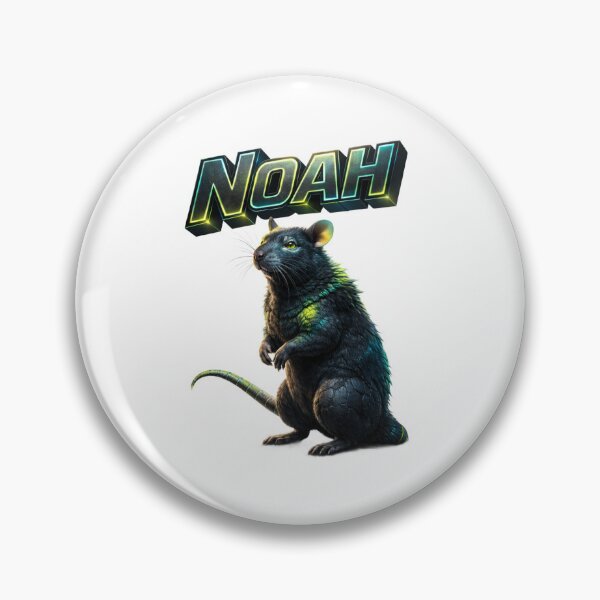 Item preview, Noah Year of the Rat Eastern Zodiac Rat Power Strength Design designed and sold by AlexLineArt.