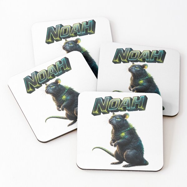 Item preview, Noah Year of the Rat Eastern Zodiac Rat Power Strength Design designed and sold by AlexLineArt.