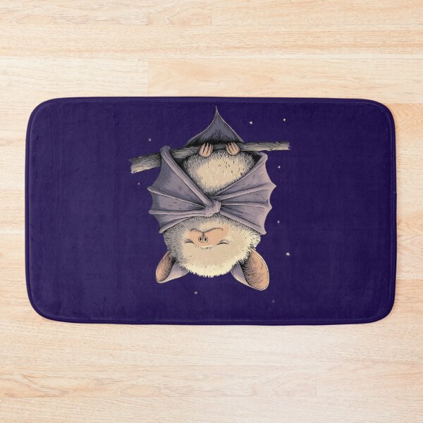 Item preview, Sleeping Baby Bat Cute Cartoon Night Animal Illustration designed and sold by Meiersbeste.